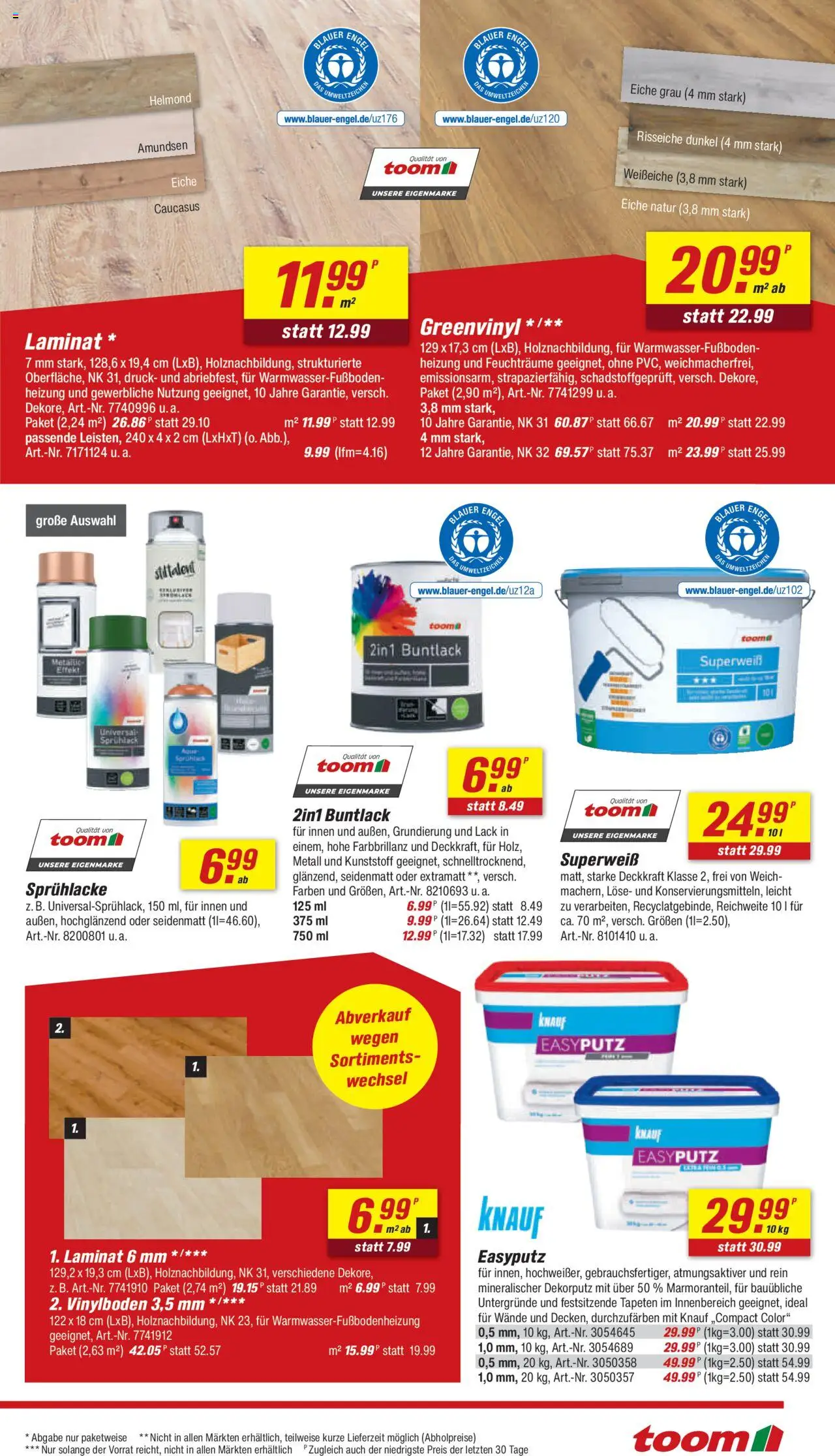 Toom Baumarkt Prospekt 	 - Seite 11 - gültig ab 26.07.2025