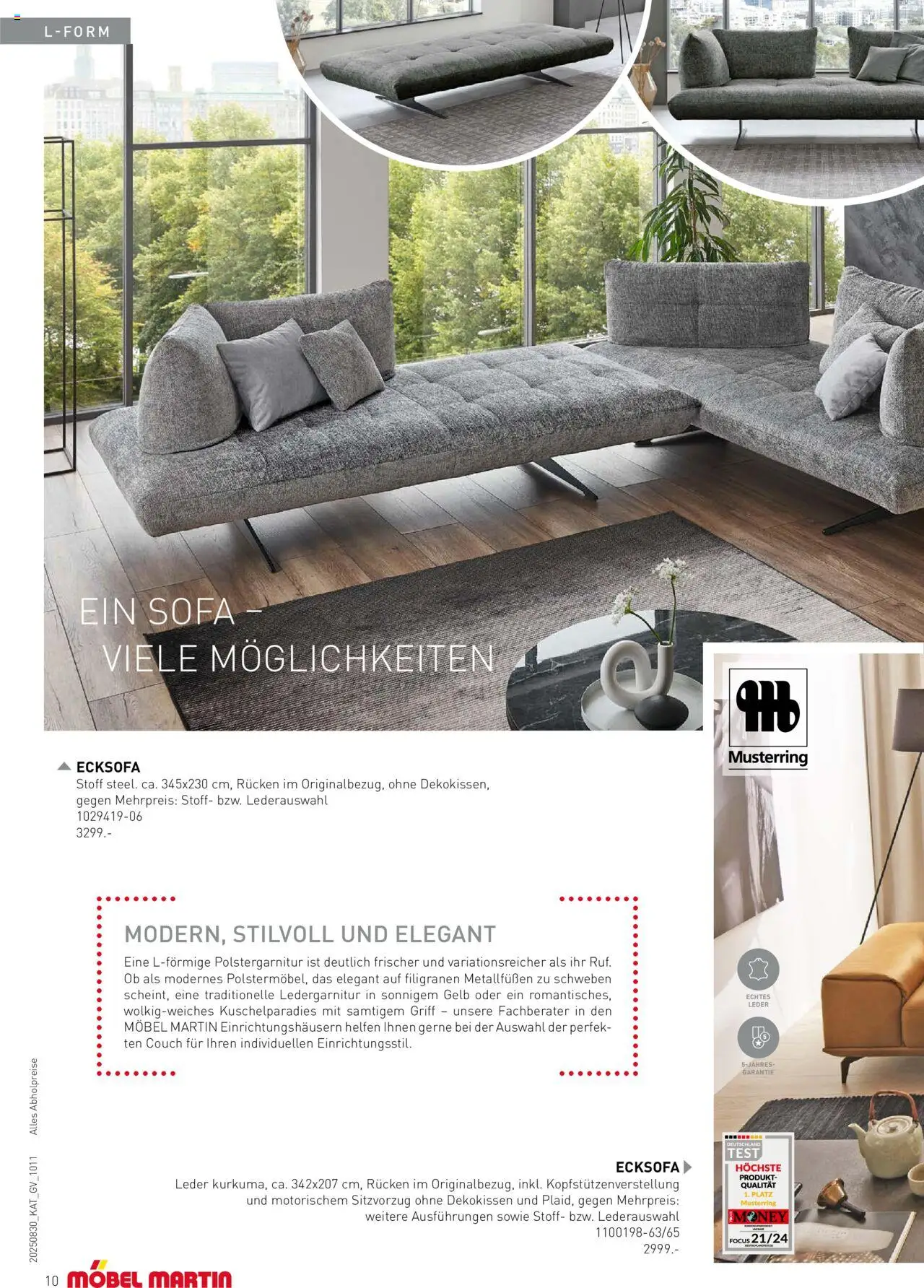 Möbel Martin Sessel & Sofas - Seite 10 - gültig ab 30.08.2025