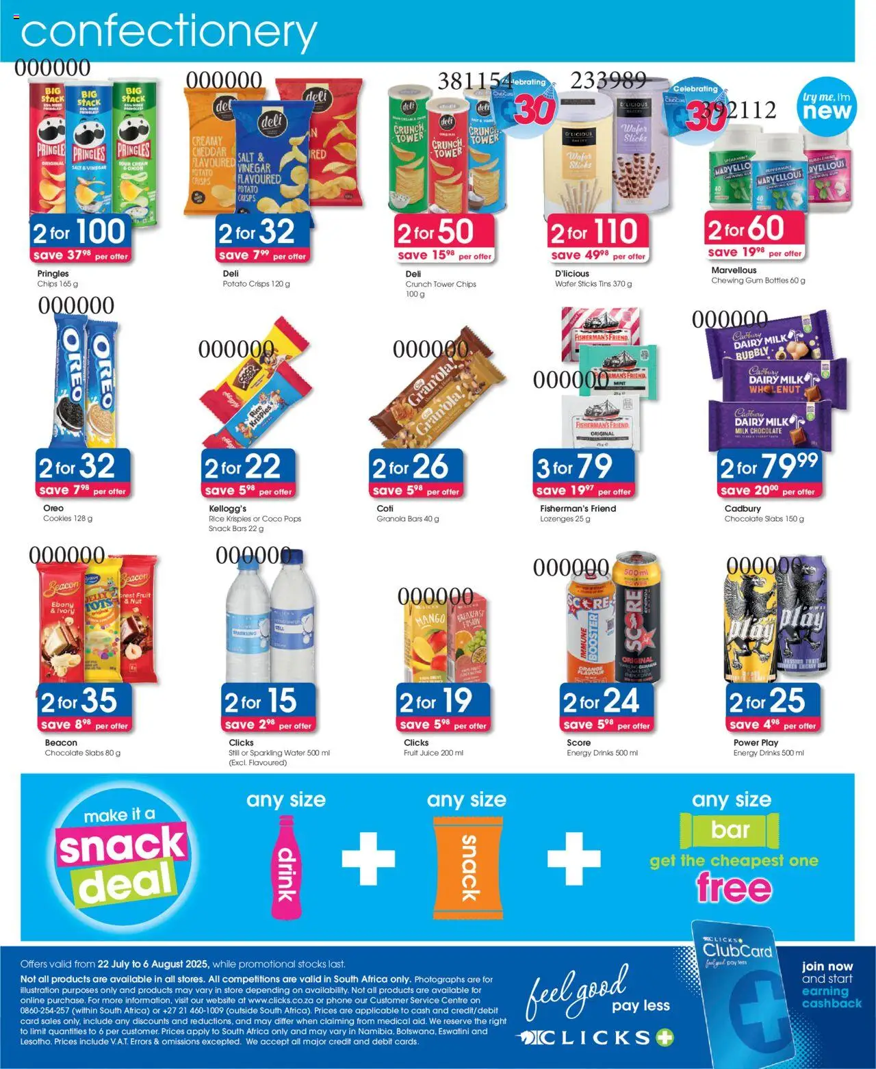 Clicks Specials - page 60- valid from 22/07/2025