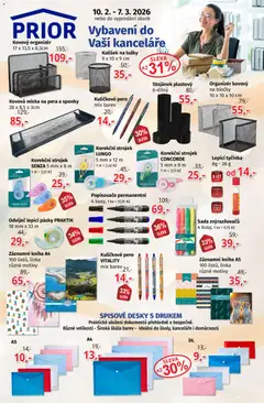 Náhled Prior - Akční Nabídka Kancelářských Potřeb platný od 10.02.2026