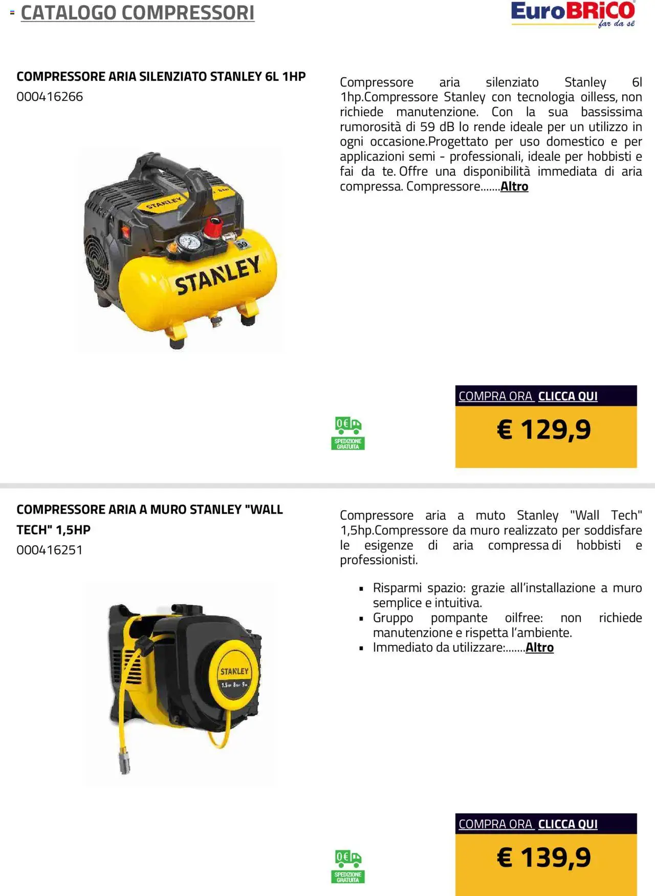Eurobrico Compressori catalogo - pagina 18 - valido dal 23/07/2025
