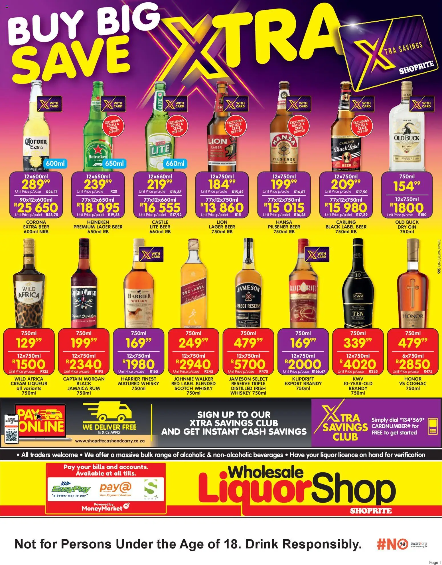 Shoprite LiquorShop Specials - page 1- valid from 01/12/2025