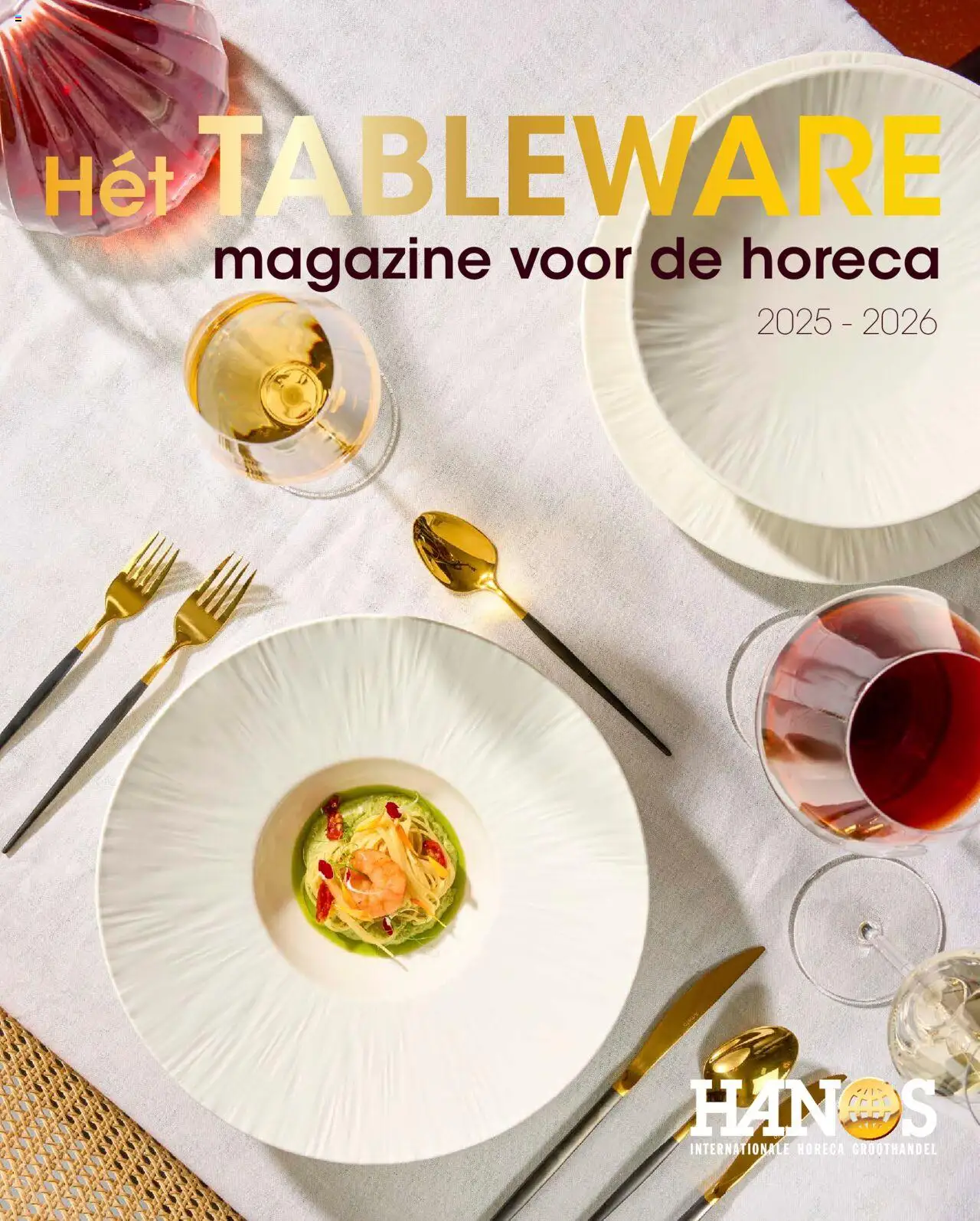 Hanos - Tableware magazine 2025-2026 - pagina 1- geldig vanaf 01-09-2025