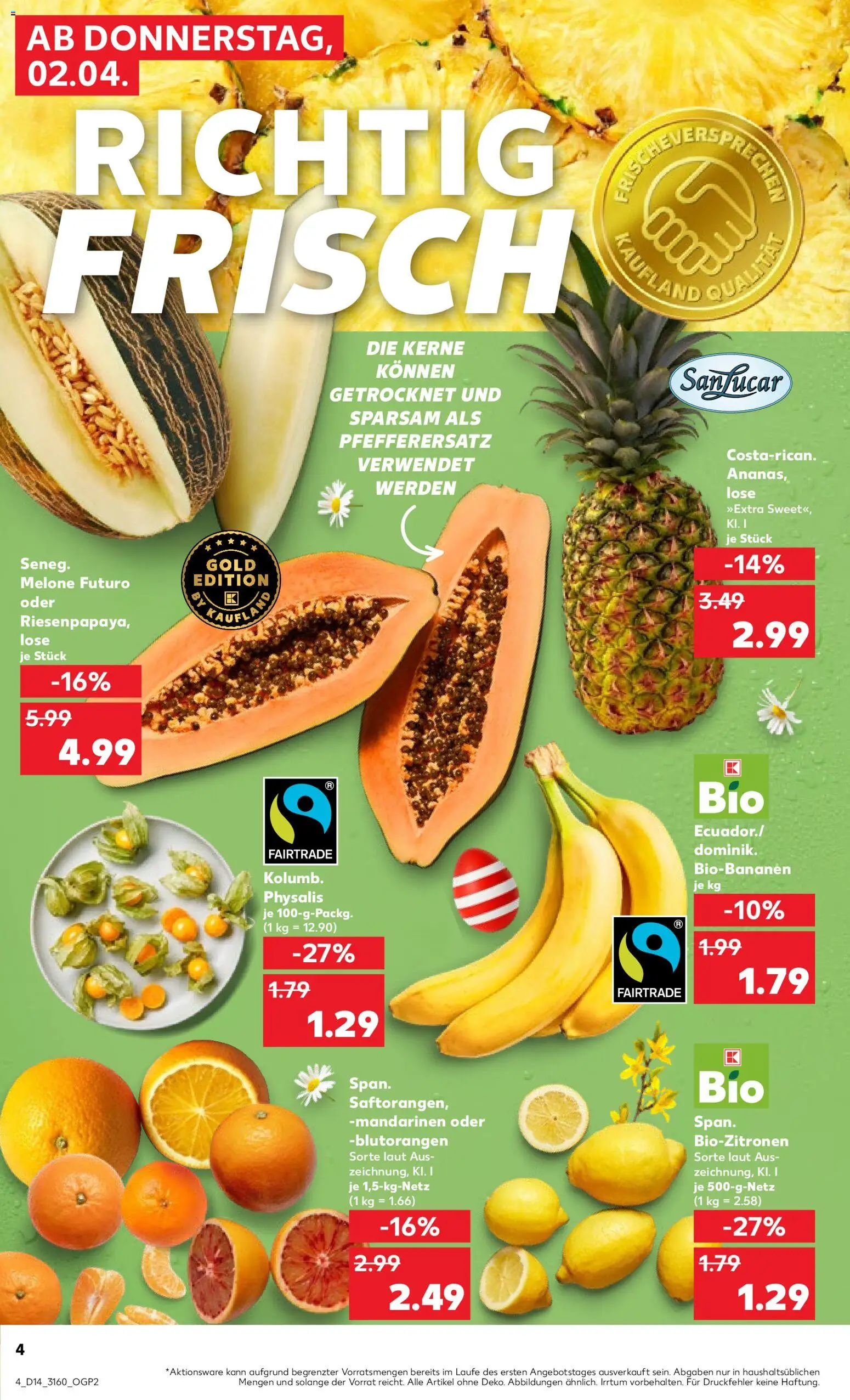 Kaufland Prospekt 	 - Seite 4 - gültig ab 02.04.2026