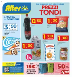 Anteprima Volantino Alter Discount	 valida dal 25/07/2025