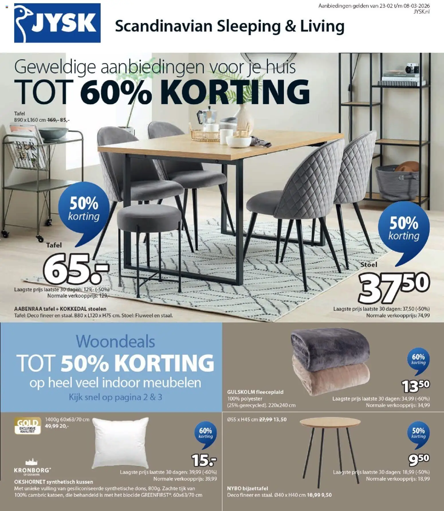 JYSK - Folder - pagina 1- geldig vanaf 23-02-2026