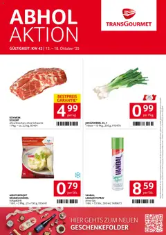Vorschau Transgourmet Flugblatt gültig ab 13.10.2025