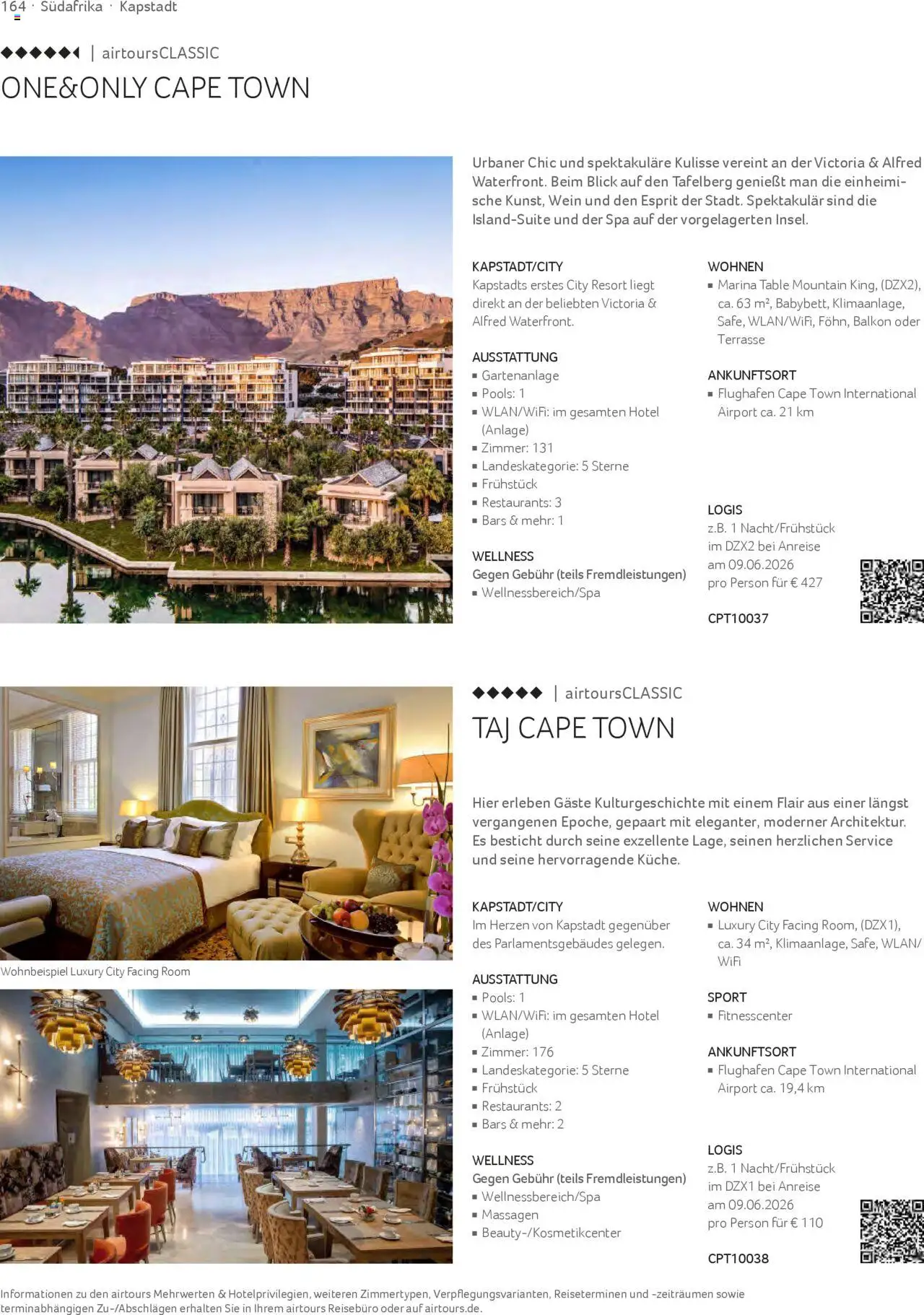 TUI airtours Katalog  Erstklassige Fernreisen 2025/26 - Seite 164 - gültig ab 01.11.2025