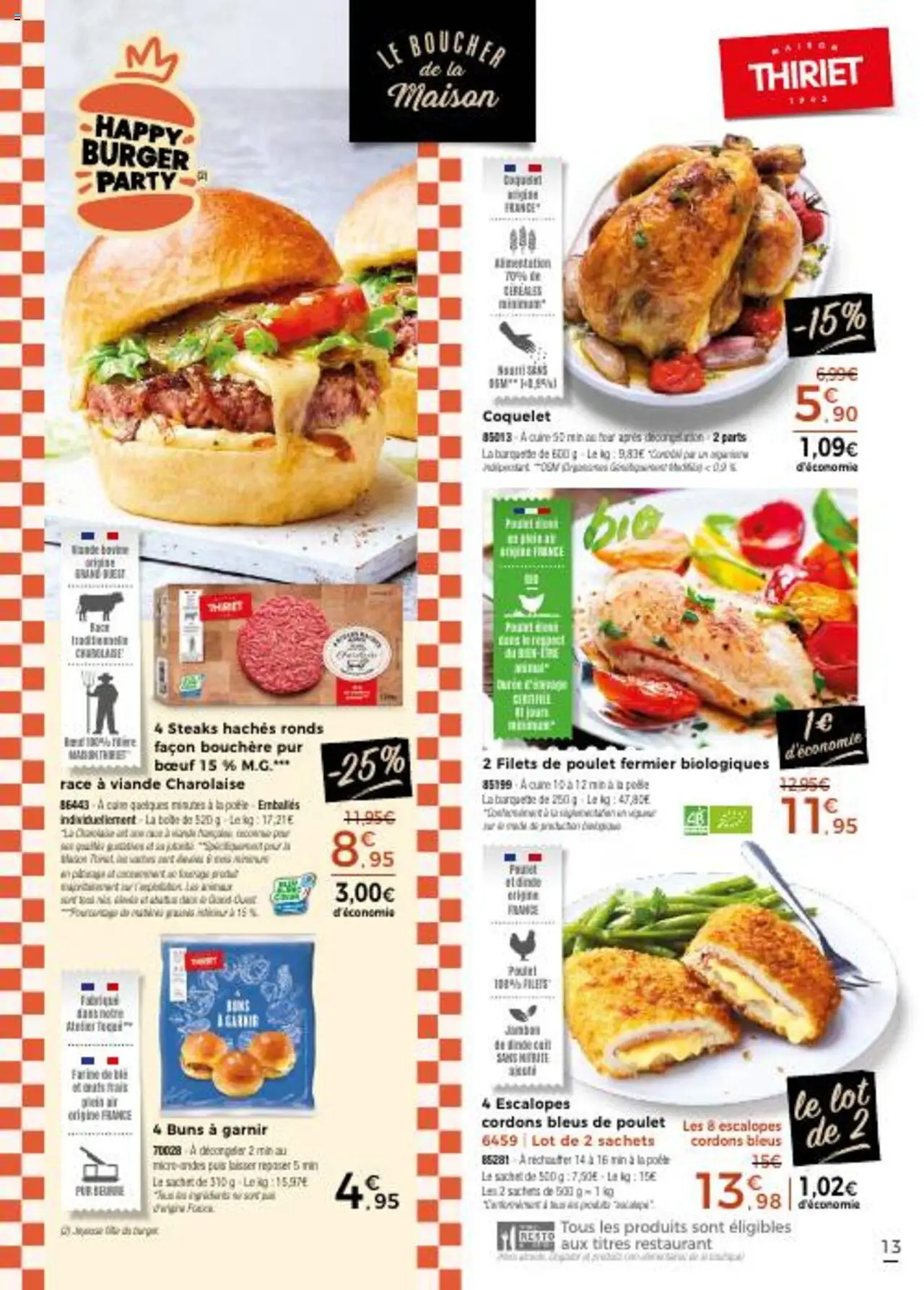 Thiriet catalogue livraison à domicile - page 13 - valable à partir du 11/07/2025