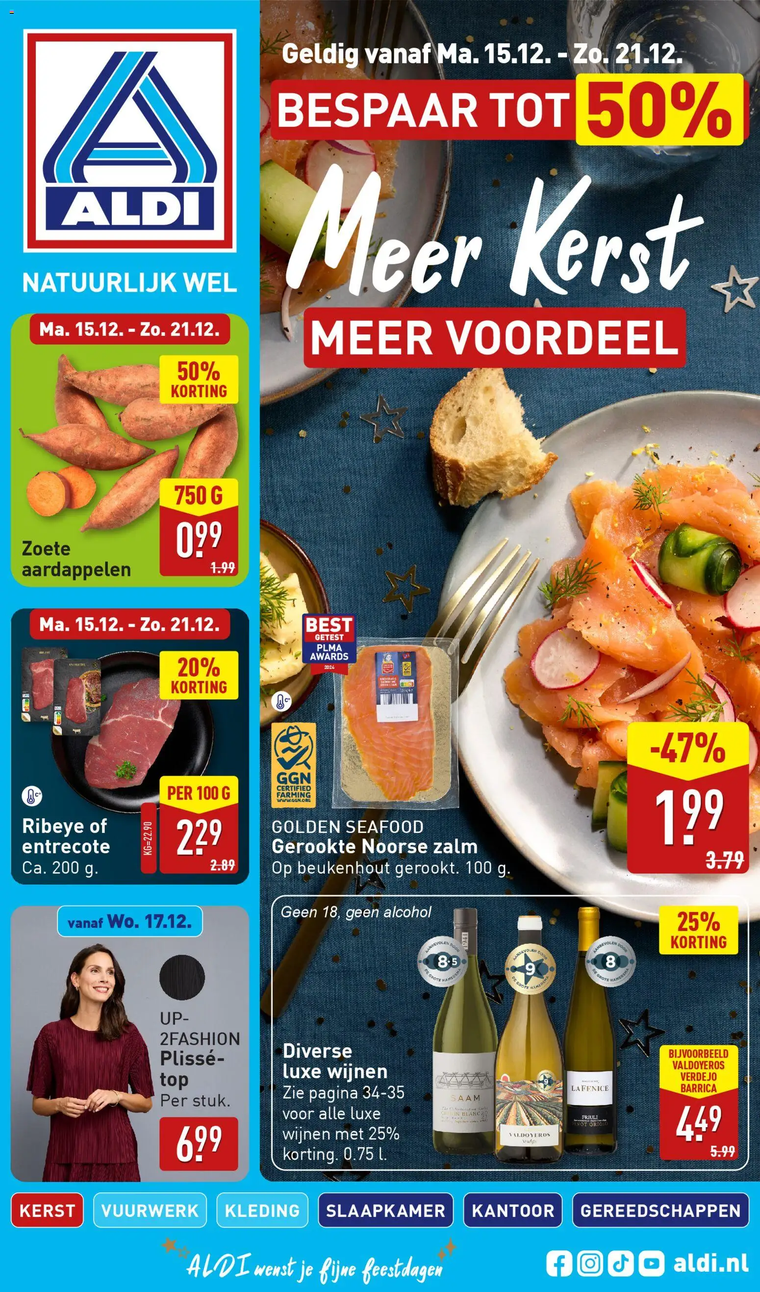 Aldi - Folder - pagina 1- geldig vanaf 15-12-2025