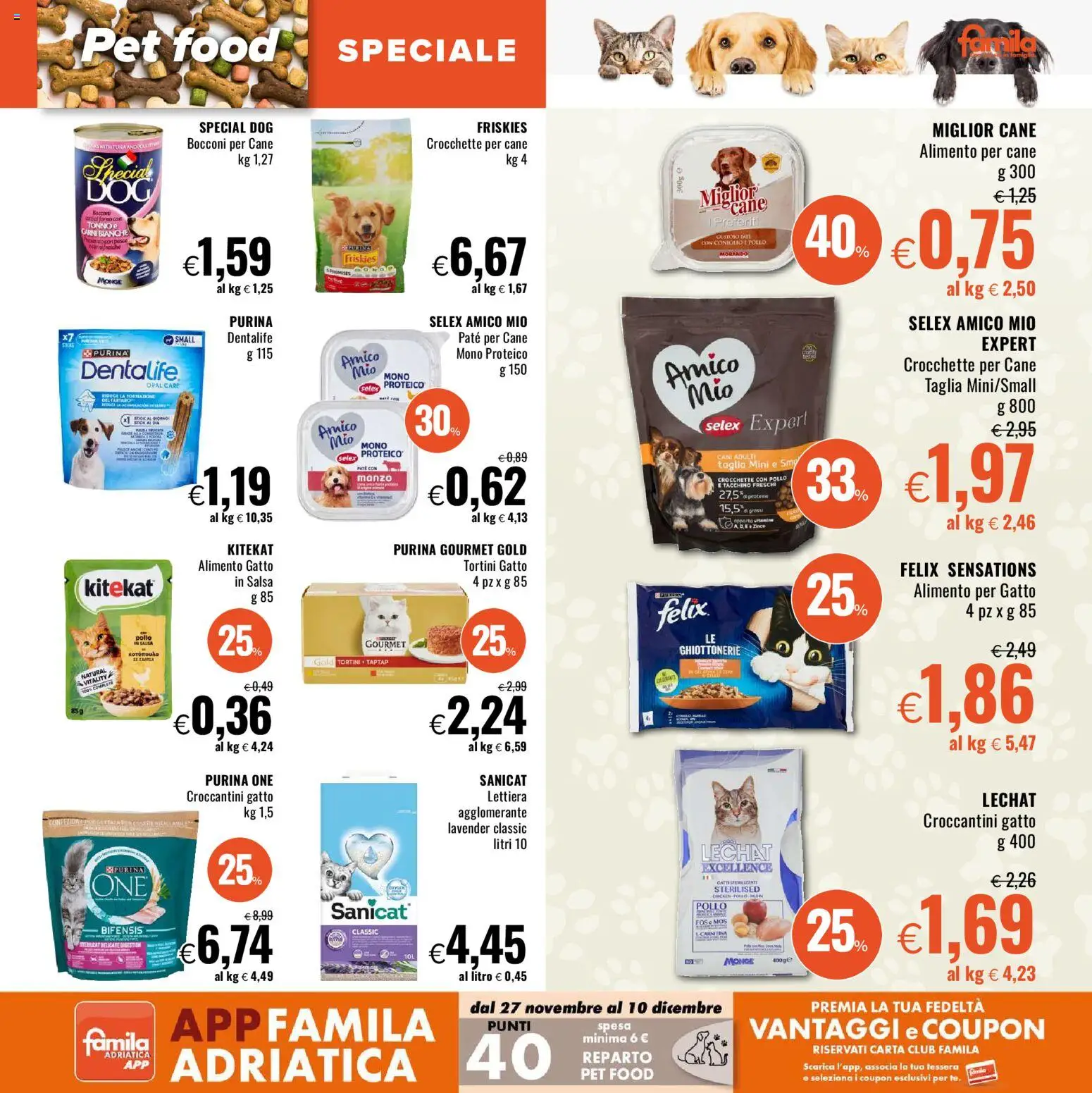 Volantino Famila	 - pagina 21 - valido dal 27/11/2025