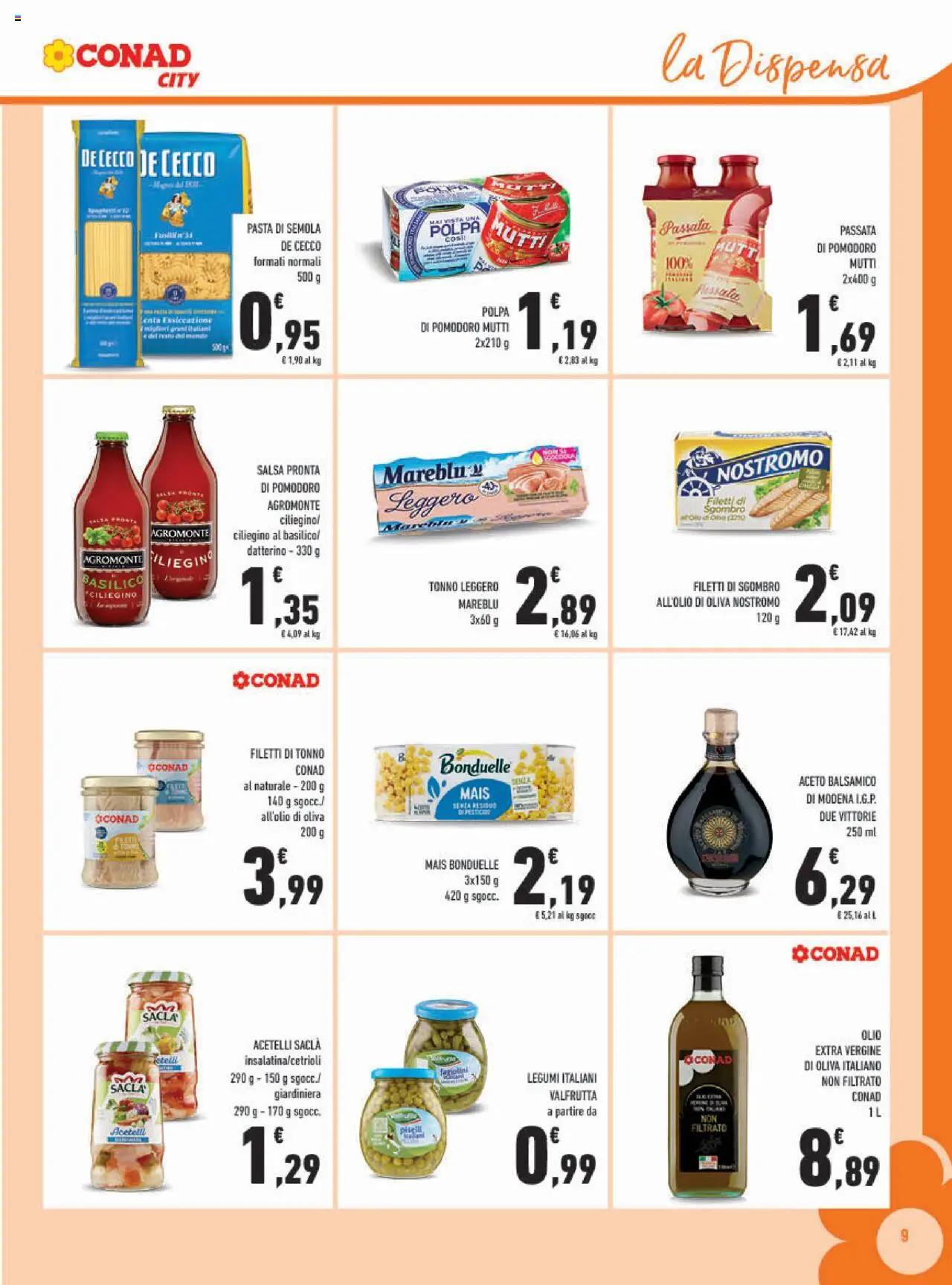 Conad City Campania catalogo - pagina 9 - valido dal 16/07/2025
