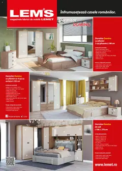 Lem’s catalog - Dormitor Domino valabil de la 17.11.2023
