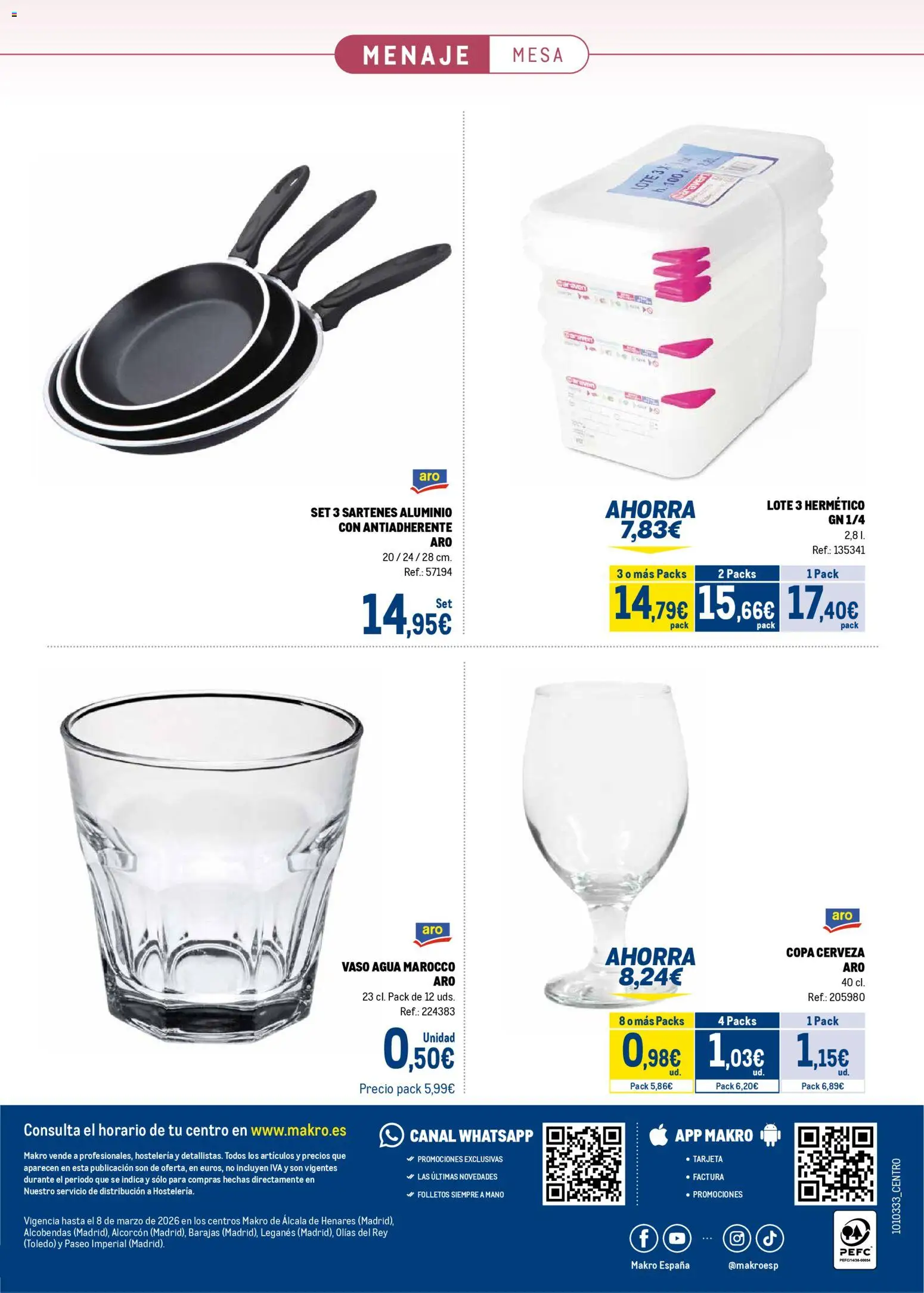 Makro - Suministros hosteleria y limpieza Centro - Página de 16 - Válido desde 04/02/2026