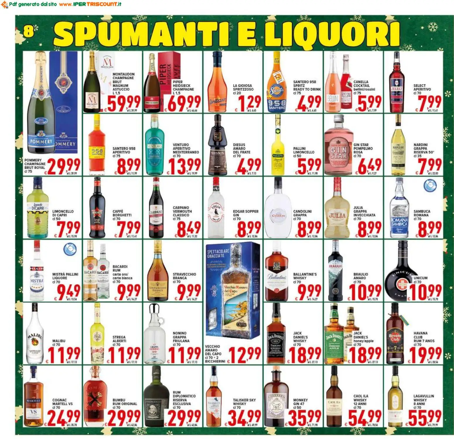 Volantino Ipertriscount	 - pagina 8 - valido dal 06/12/2025