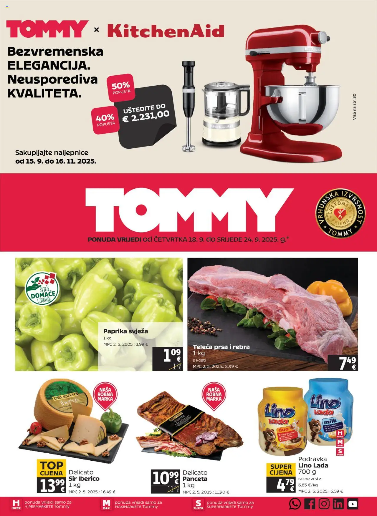 Katalog Tommy - stranica 1- važeći od 18.09.2025