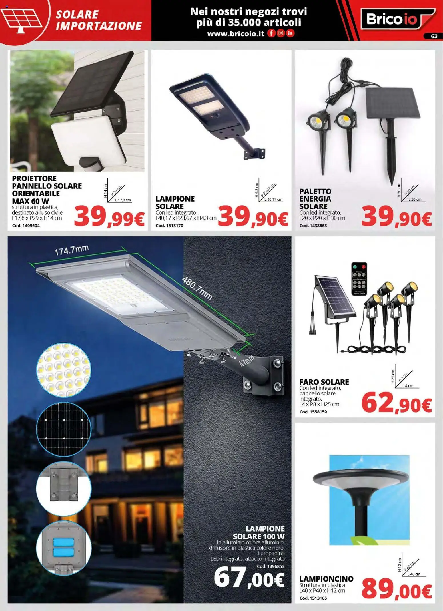 Brico io volantino - pagina 63 - valido dal 30/03/2026
