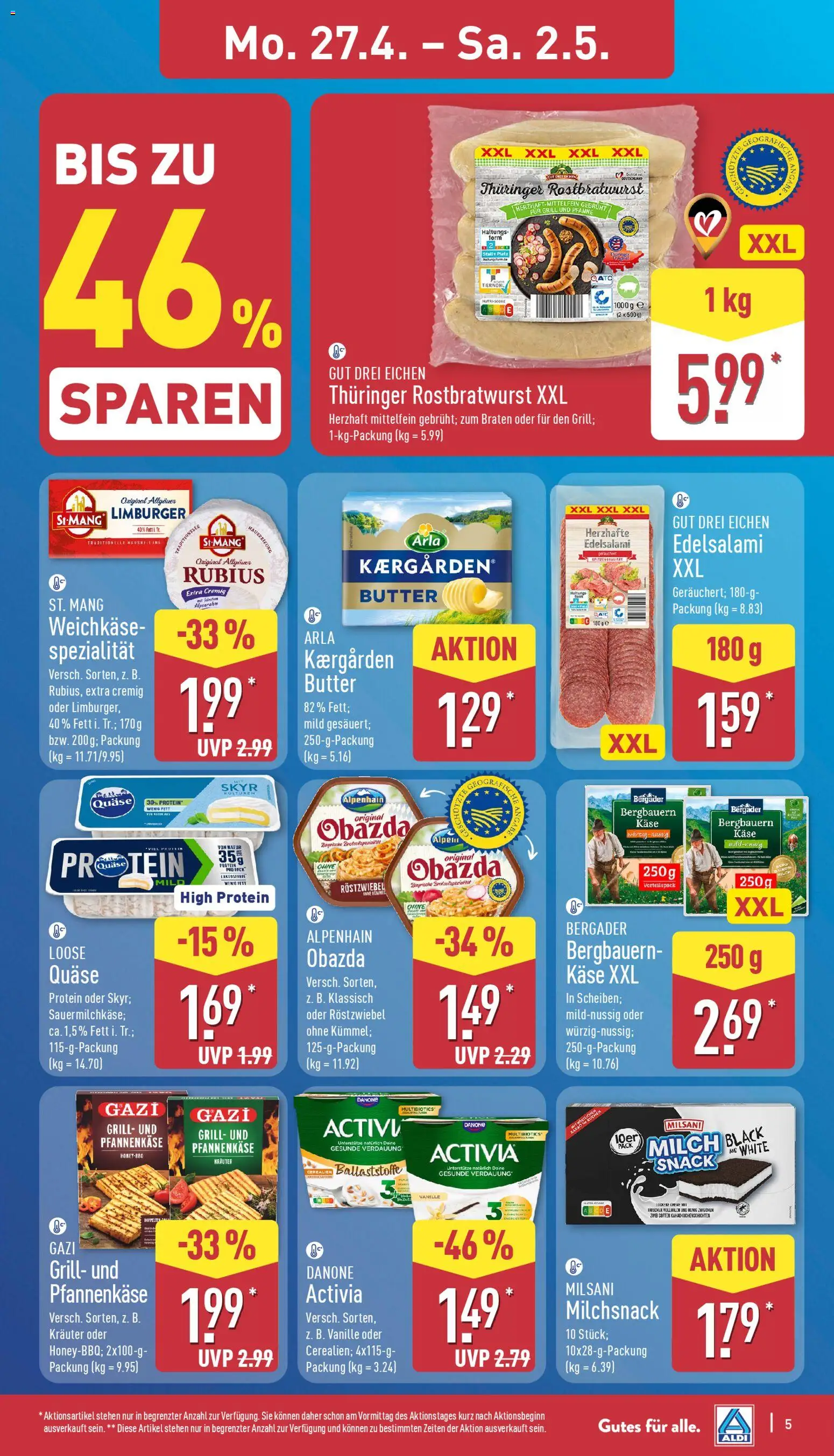 Aldi Prospekt 	 - Seite 5 - gültig ab 27.04.2026
