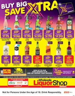 Preview Shoprite Wholesale LiquorShop Deals Selected Stores valid from 04/08/2025