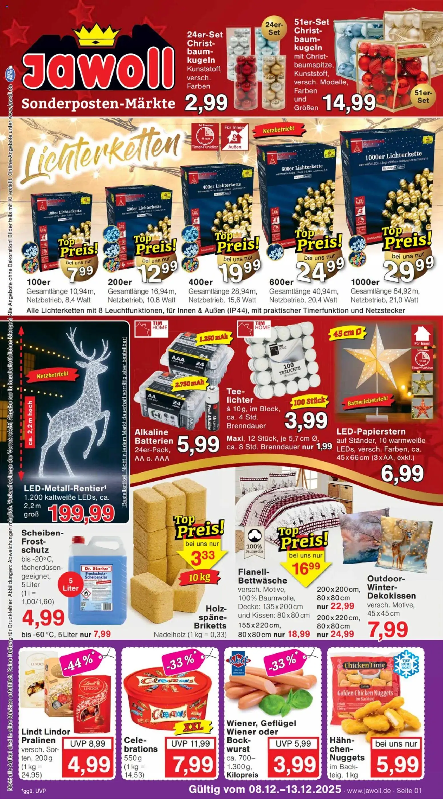 Jawoll Prospekt - Seite 1 - gültig ab 08.12.2025