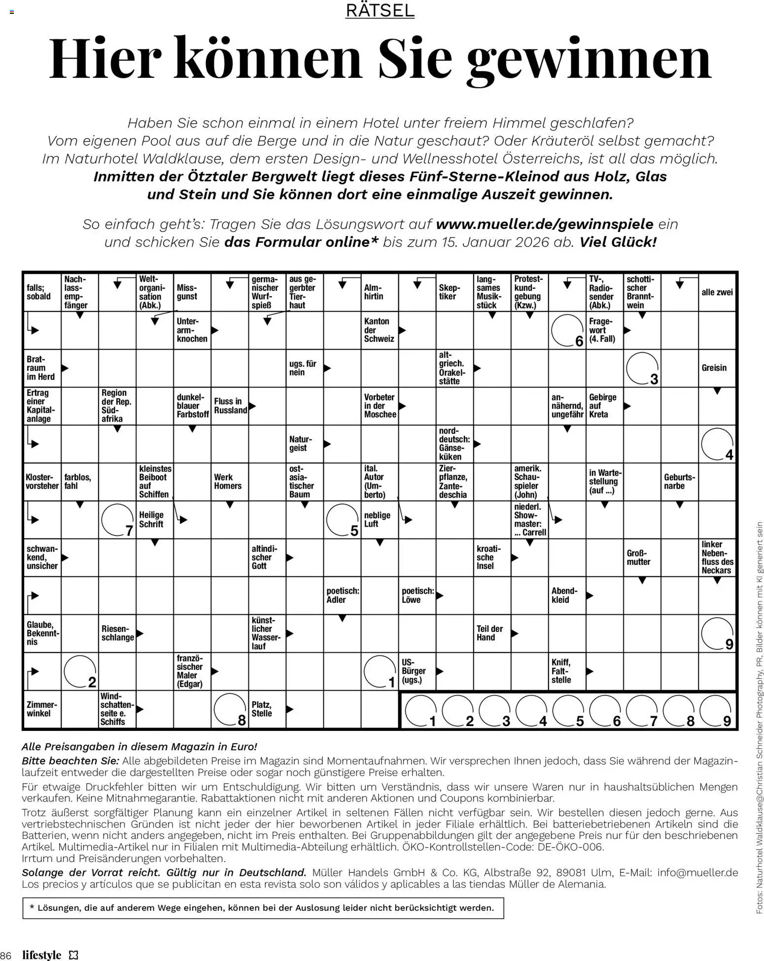 Müller Lifestyle - Seite 86 - gültig ab 14.11.2025