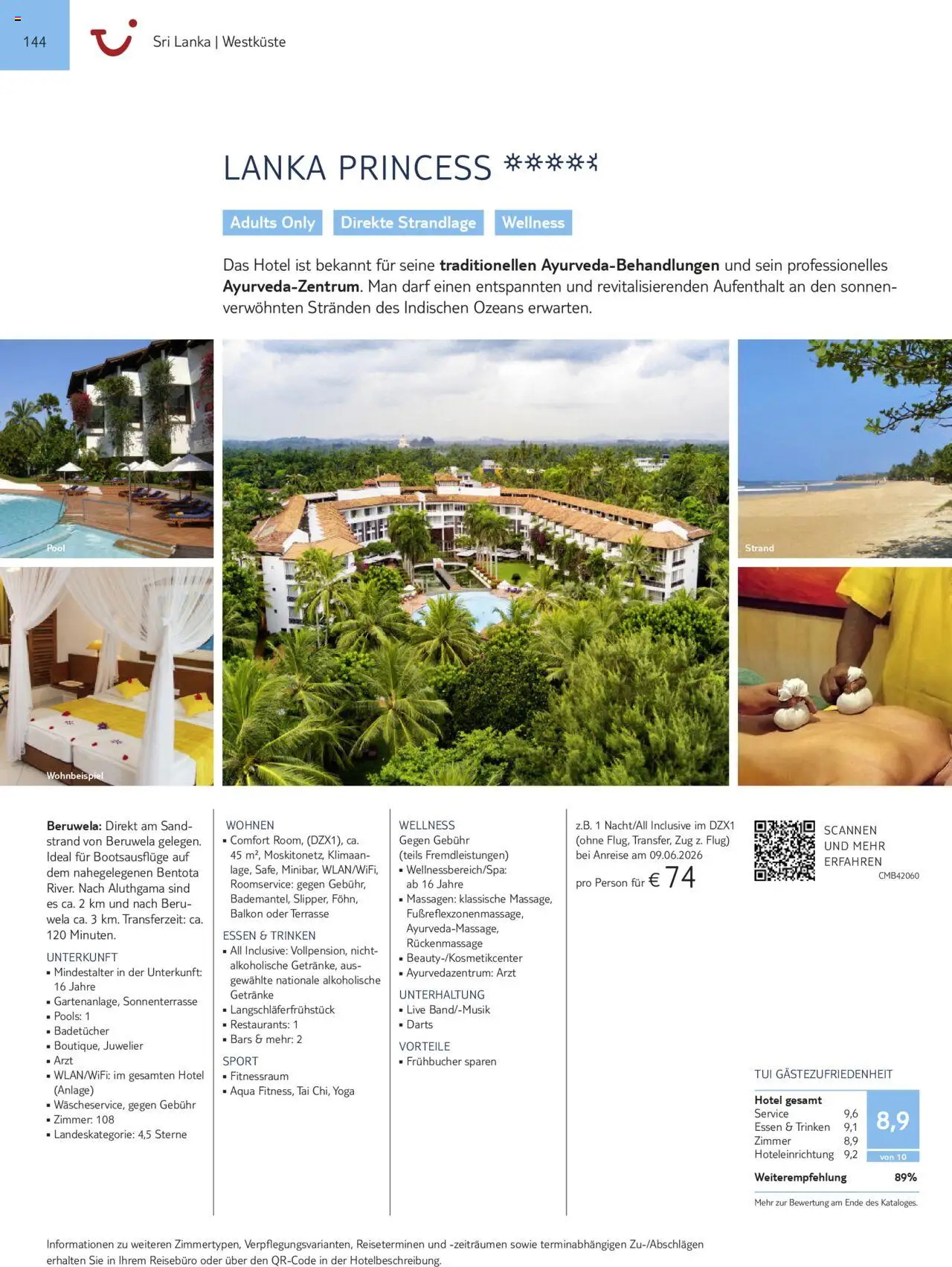 Aida - Asien, Afrika, Orient & Indischer Ozean 2025/26 - Seite 144 - gültig ab 01.11.2025