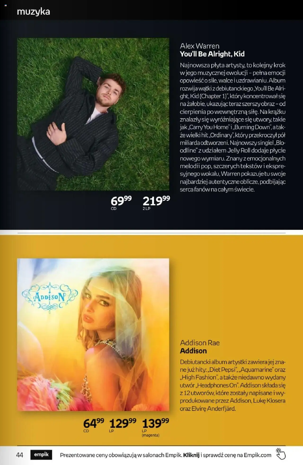 Empik promocje - Tom kultury Muzyka - strona 3- ważny od 16.07.2025