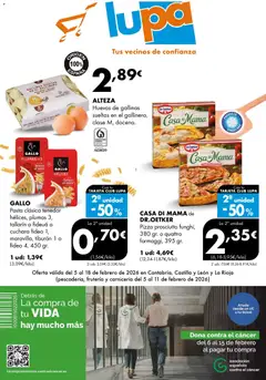 Vista previa del folleto Lupa Supermercados folleto válido desde 05/02/2026