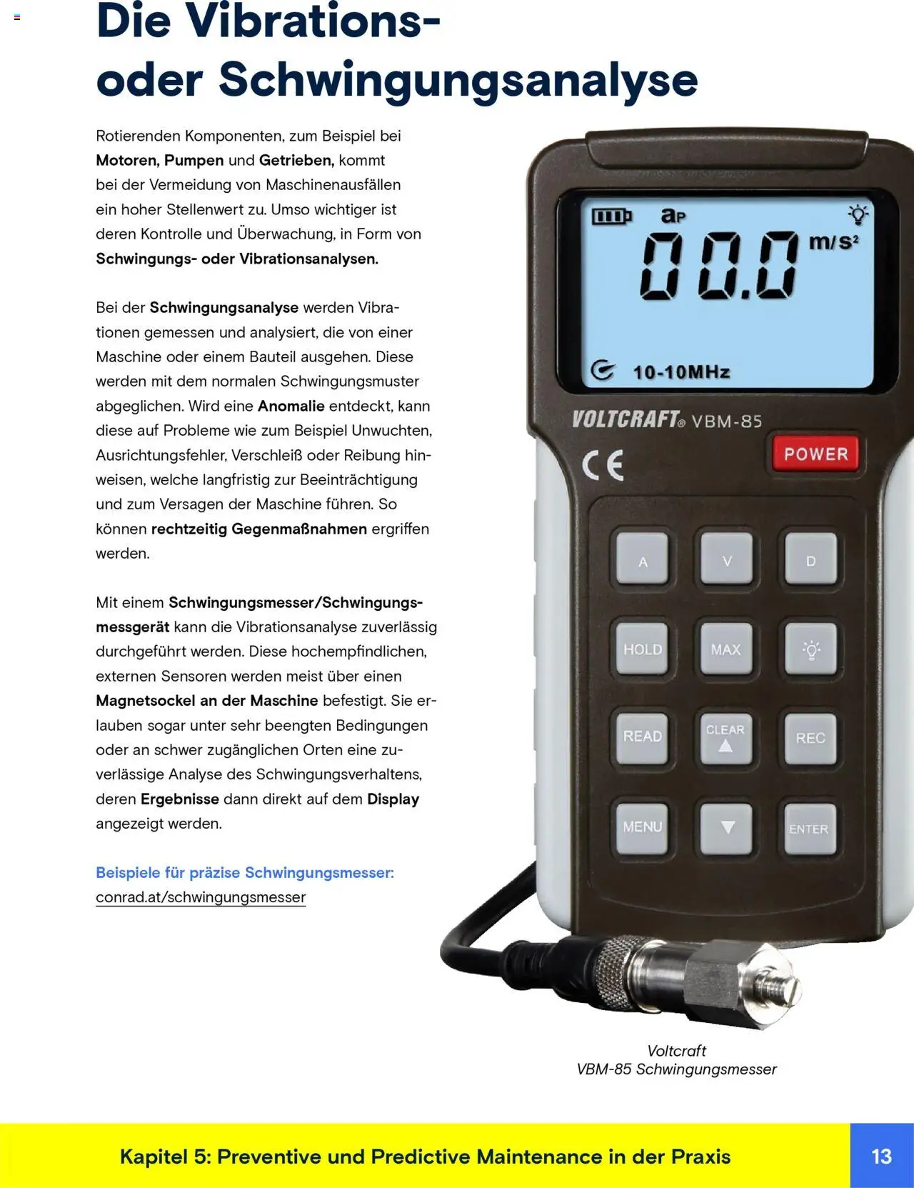 Conrad Whitepaper vorausschauende Wartung - page 13- valid from 15.05.2025