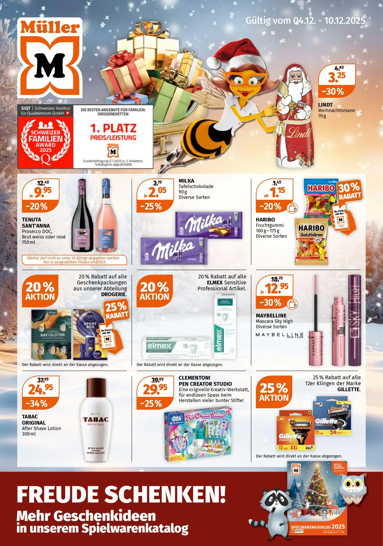Müller Aktionen - Seite 1- gültig ab 04.12.2025