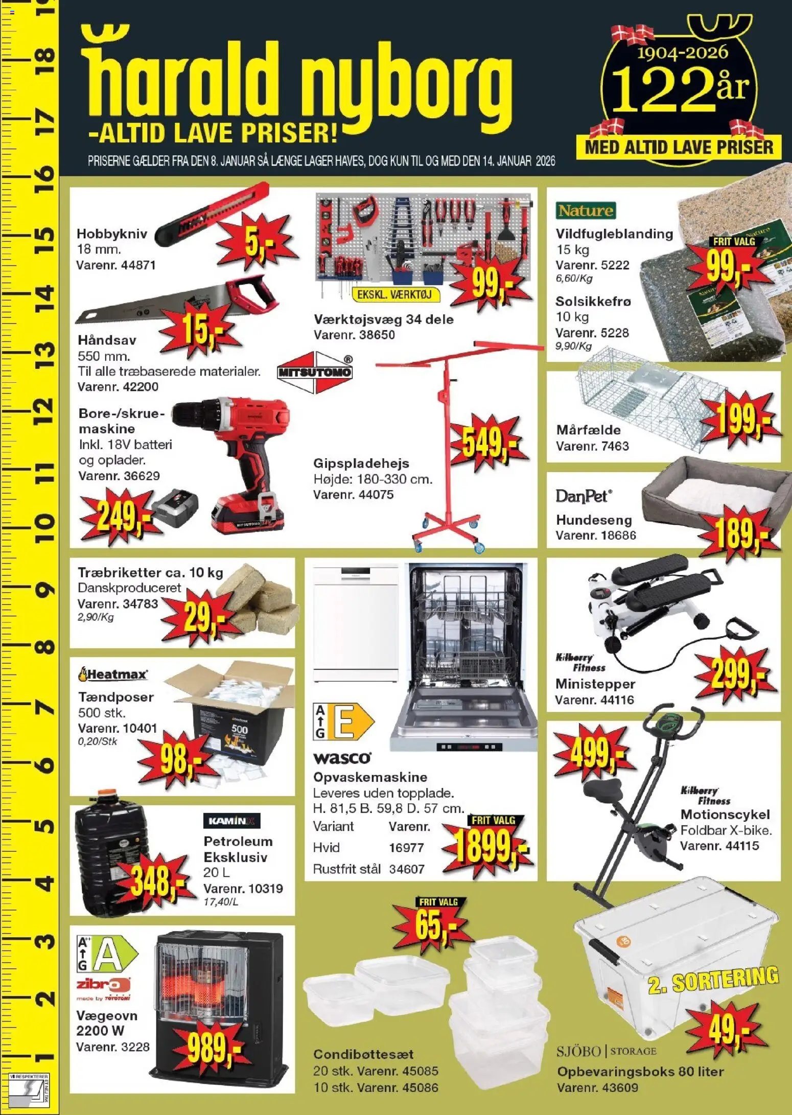 Harald Nyborg - Tilbudsavis - side 1- gyldig fra 08/01/2026