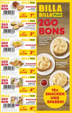 Vorschau Billa 2Go Bons gültig ab 09.10.2025