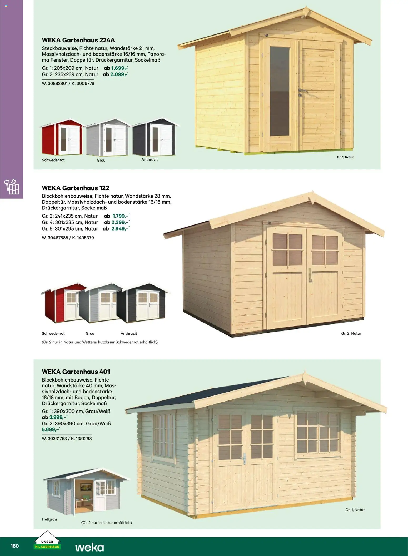 Lagerhaus  Garten und Freizeit Katalog 2026 - page 160- valid from 22.02.2026