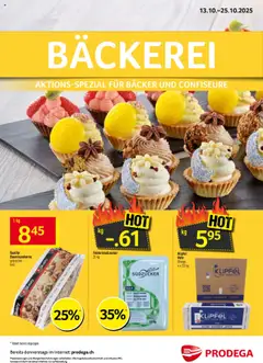 Vorschau Prodega Aktionen Bäckerei gültig ab 13.10.2025