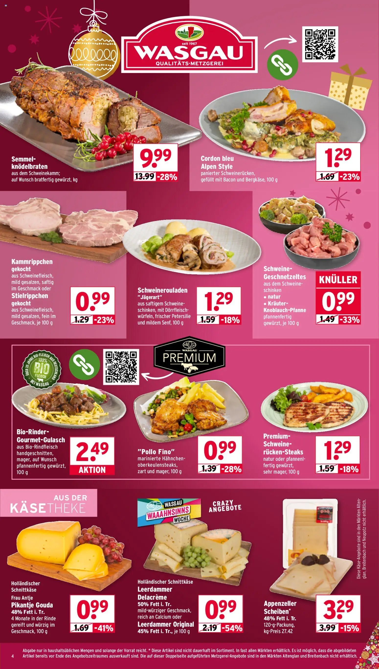 Wasgau Prospekt 	 - Seite 4 - gültig ab 01.12.2025