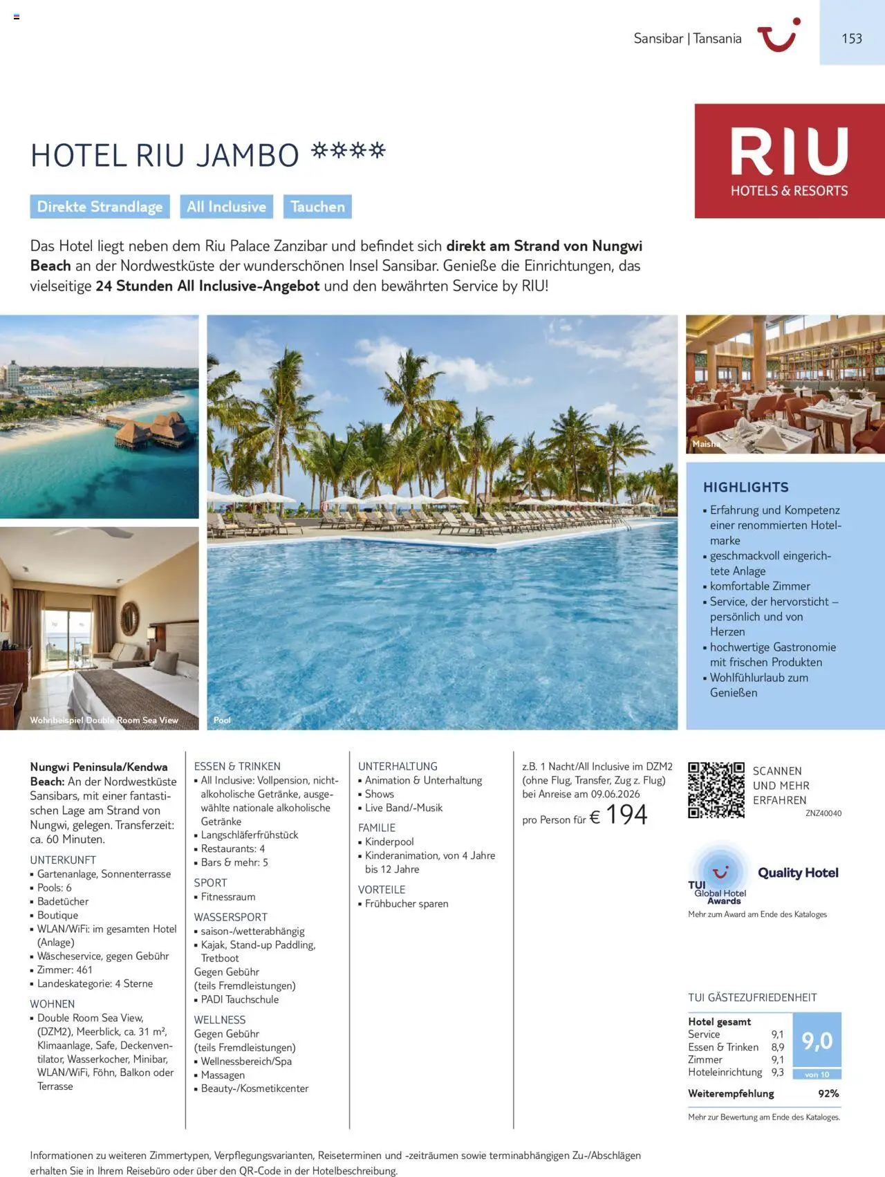 Aida - Asien, Afrika, Orient & Indischer Ozean 2025/26 - Seite 153 - gültig ab 01.11.2025