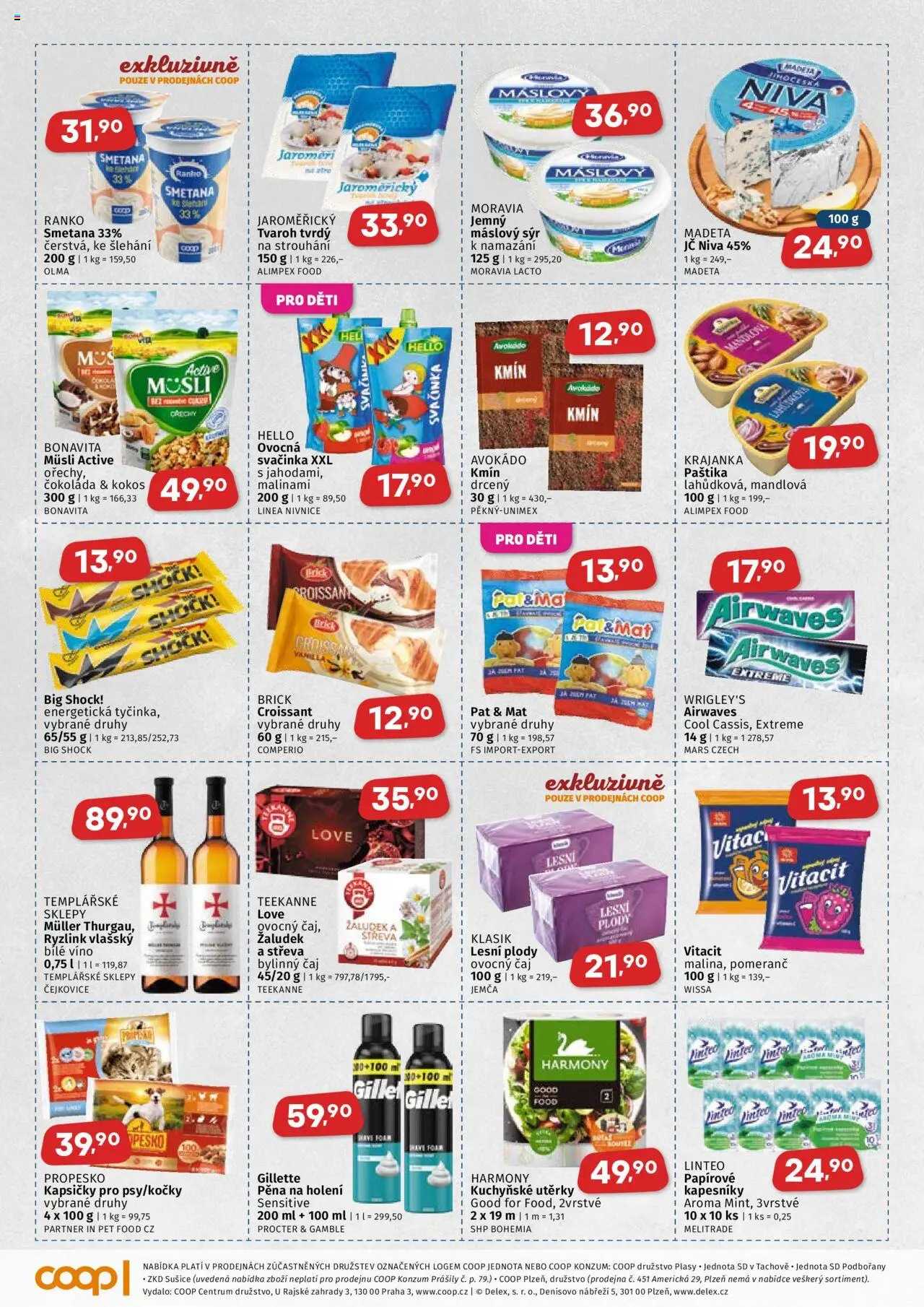 Coop leták - Západočeský region - strana 3- platný od 16.07.2025