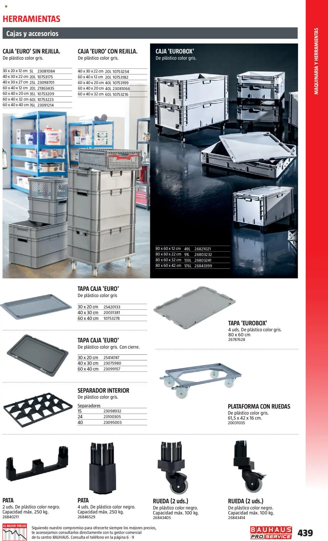 Bauhaus - ProService  - Página de 439 - Válido desde 24/02/2025