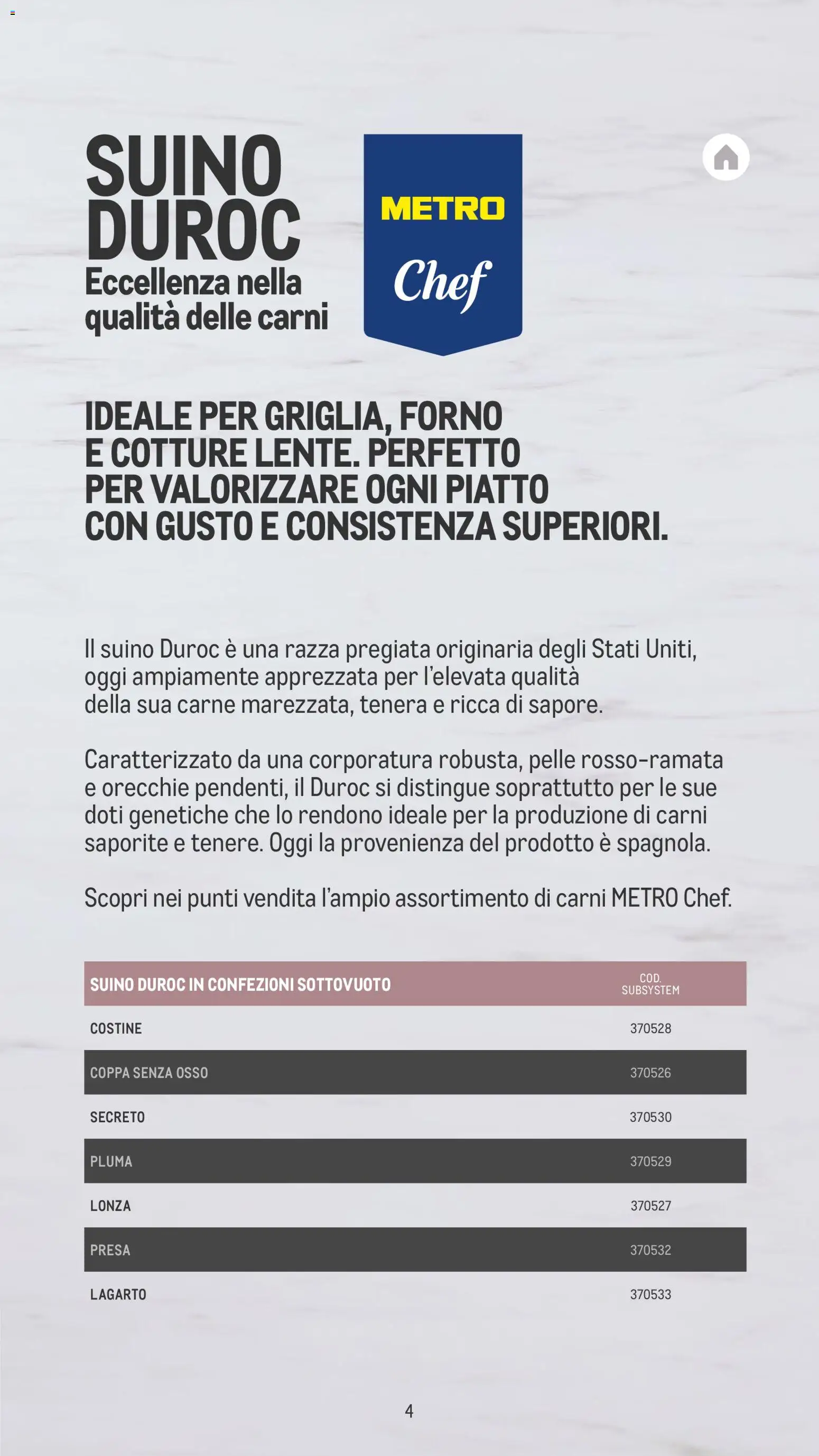 Metro Carne catalogo - pagina 4 - valido dal 26/11/2025