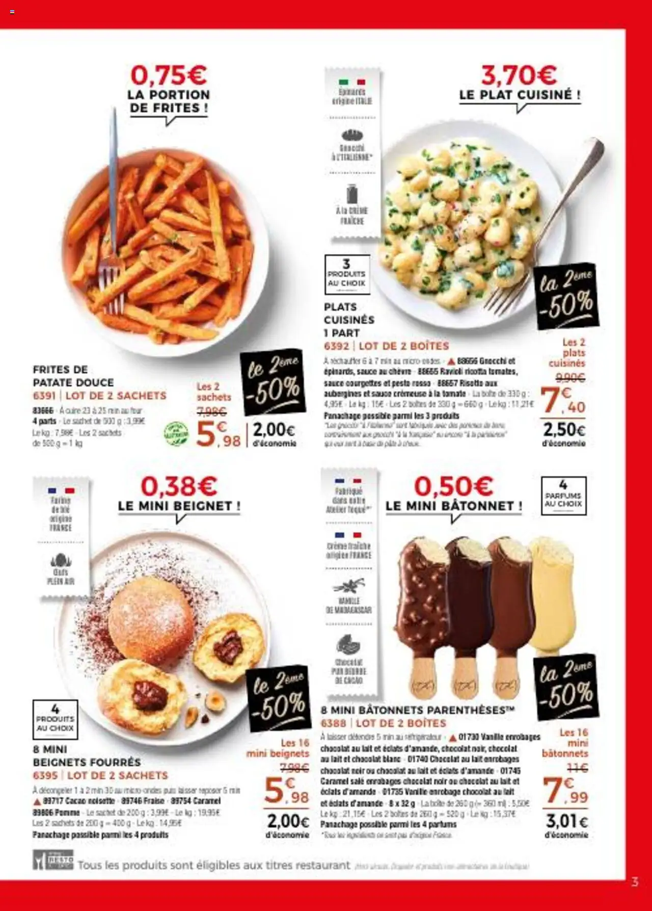Thiriet catalogue livraison à domicile - page 3 - valable à partir du 11/07/2025
