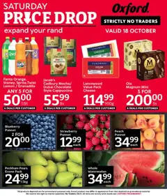 Preview Oxford Freshmarket - Price Drop valid from 18/10/2025