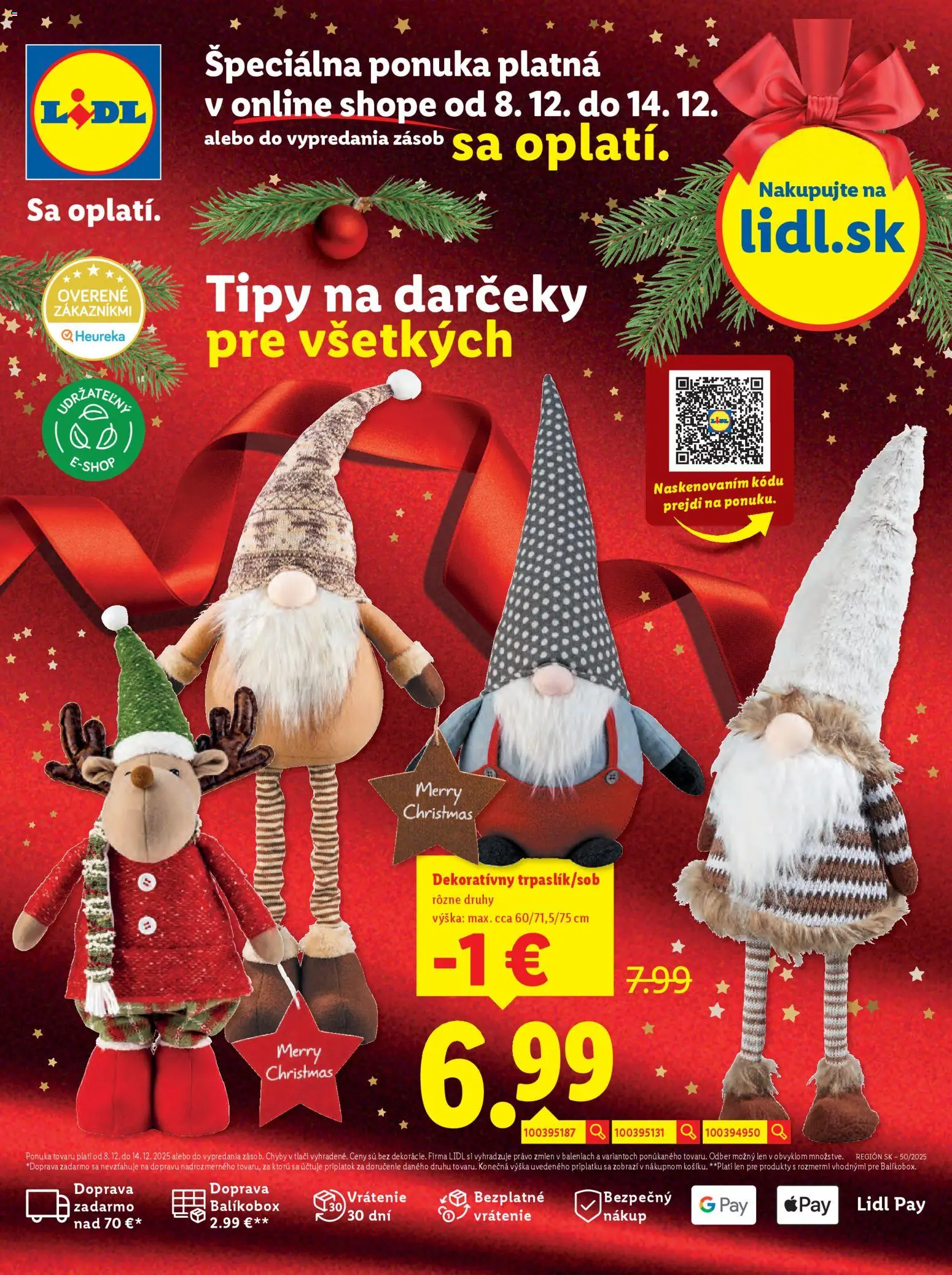 Lidl leták - strana 1- platný od 08.12.2025