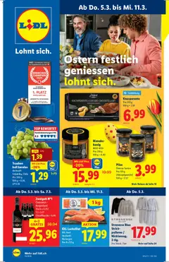 Vorschau Lidl Aktionen gültig ab 05.03.2026