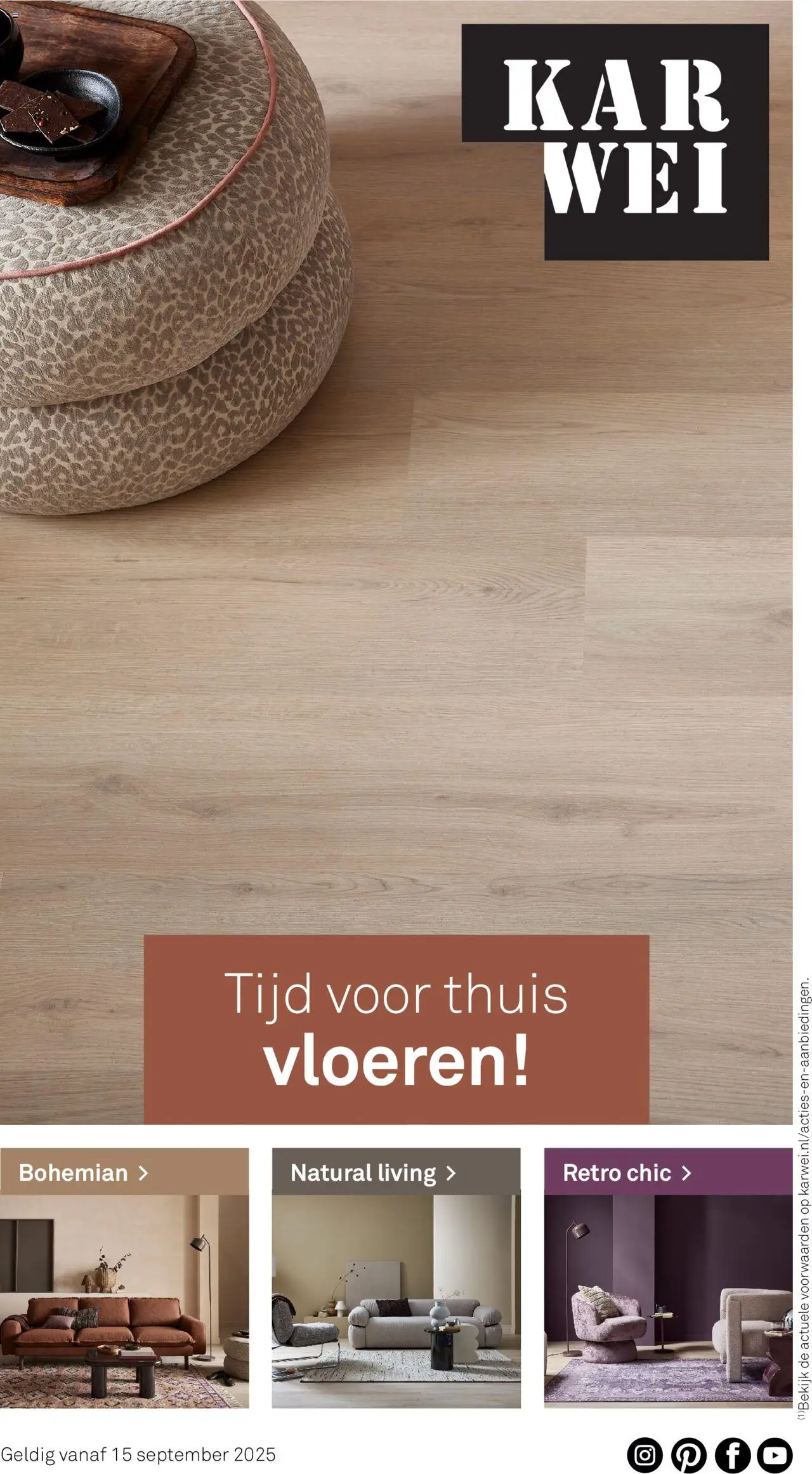KARWEI - Vloerenspecial - pagina 1- geldig vanaf 17-09-2025
