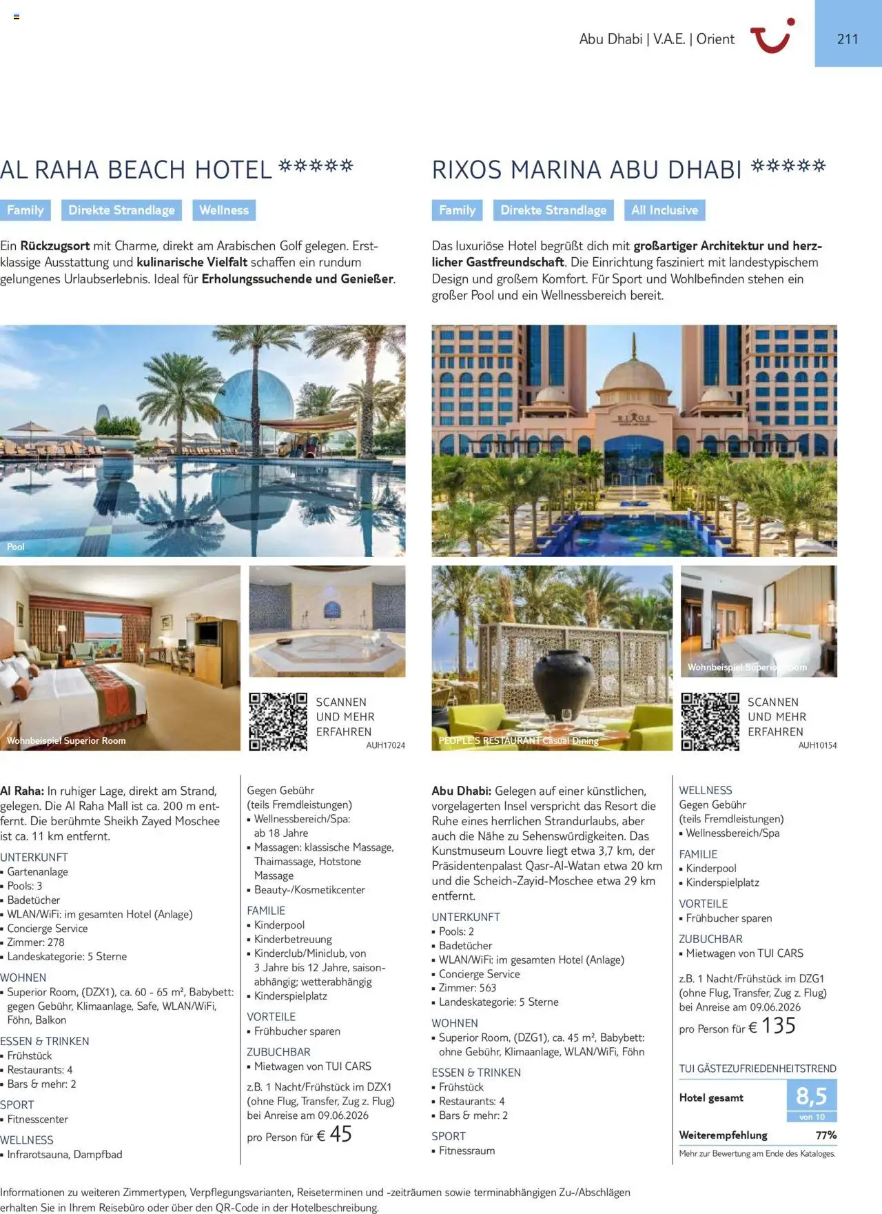 TUI Prospekt  Asien, Afrika, Orient & Indischer Ozean 2025/26 	 - Seite 211 - gültig ab 01.11.2025