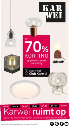 KARWEI - Folder geldig vanaf 19-01-2026