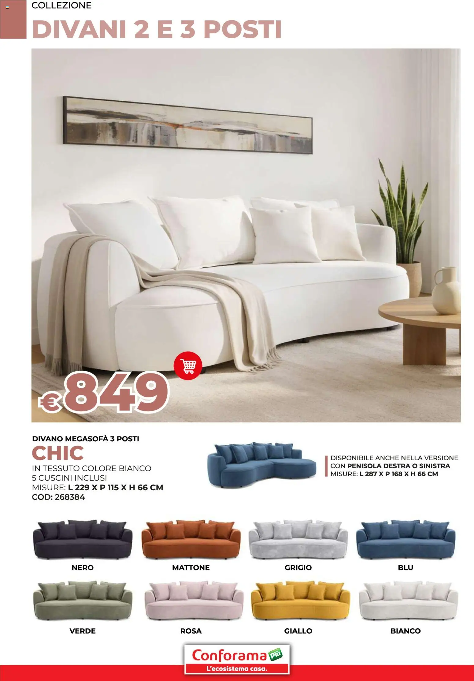 Conforama Divani catalogo - pagina 6 - valido dal 11/02/2026