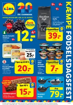 Forhåndsvisning Lidl - Tilbudsavis gyldig fra 24/08/2025