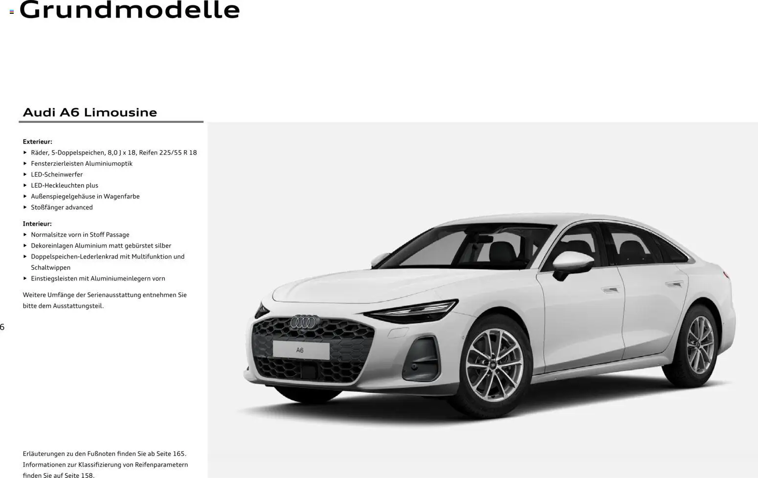 Audi A6 - Seite 6 - gültig ab 28.10.2025
