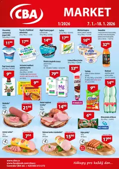 Náhled CBA leták - Market platný od 07.01.2026